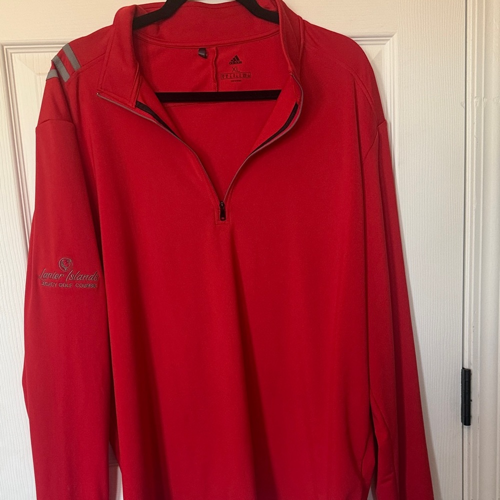 Adidas Scarlet Quarter-Zip Top